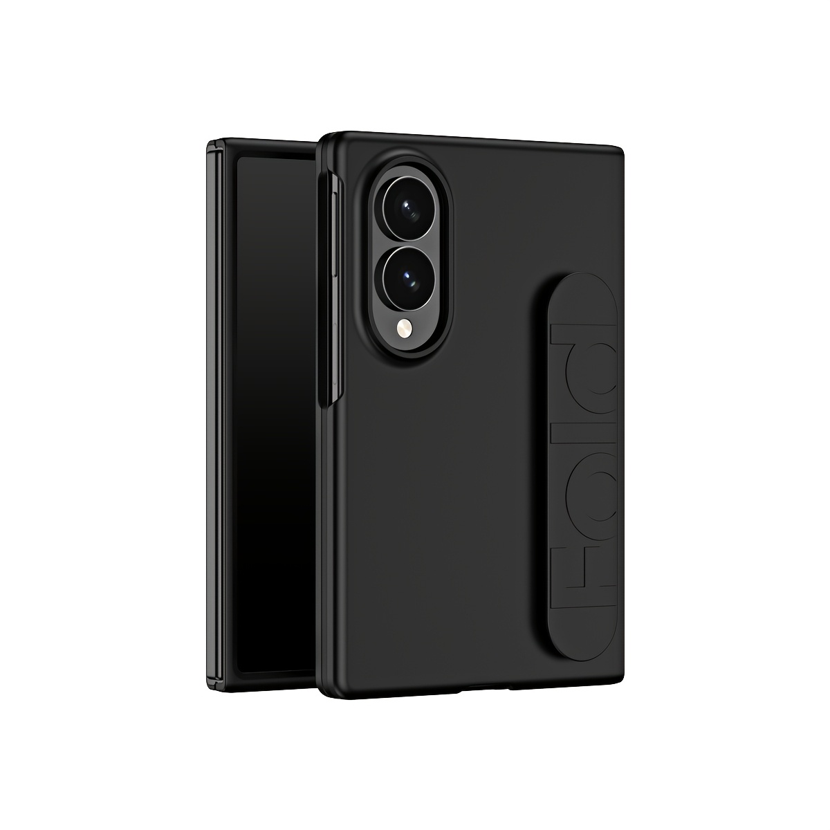 TEMU Coque de téléphone - Coque de téléphone pour Galaxy Z Fold 8/Fold 8 Ultra, Coque de couleur unie avec dragonne, Disponible en plusieurs couleurs