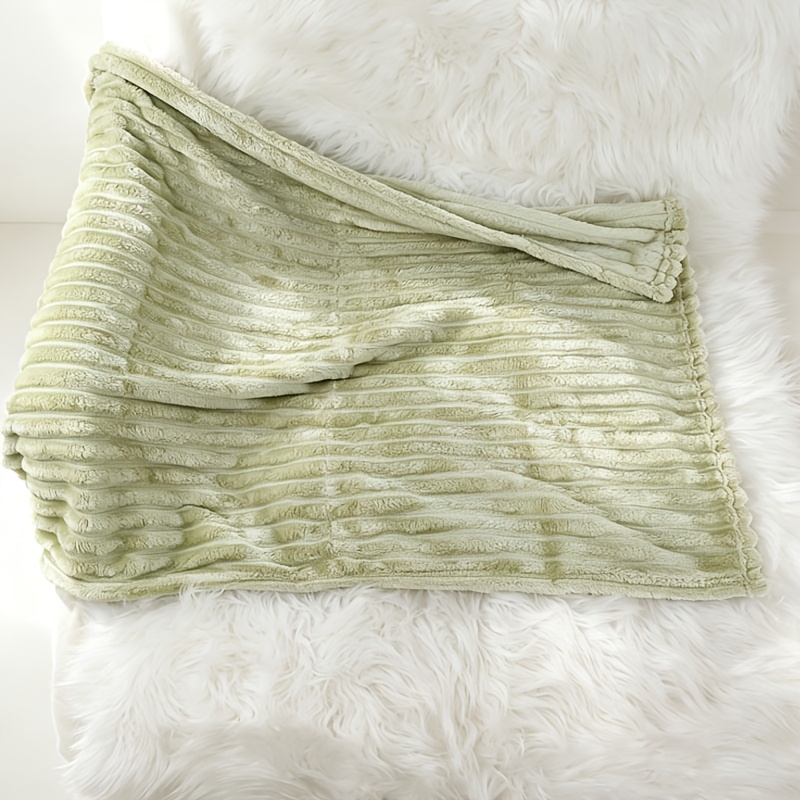 Custom Embroidered Name Flannel Blanket