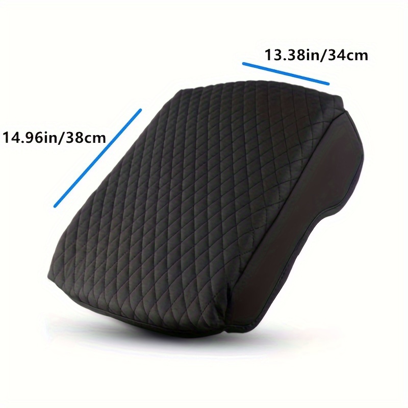 Black Armrest Cover Microfiber Leather Seat Saver Dodge Durango Center Console Armrest Dodge Durango Accessories