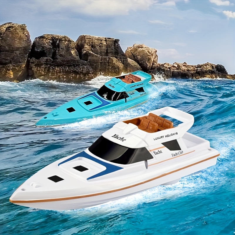 Rc High Speed (55km/h) Racing Boat Sealed Waterproof - Temu