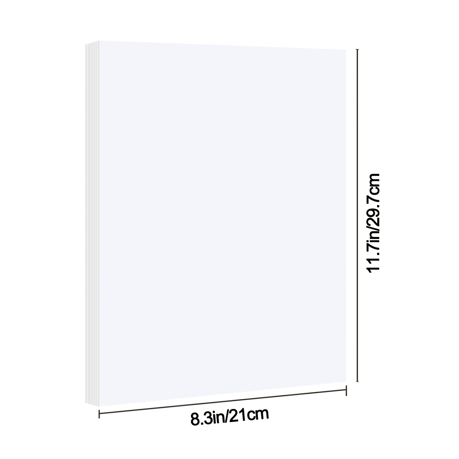 Image of Eshang A4 High Glossy Photo Paper For Inkjet Printer, 8.3×11.7 Inches, 180g, 20 Sheets, Thick Photo Paper For Dye Ink