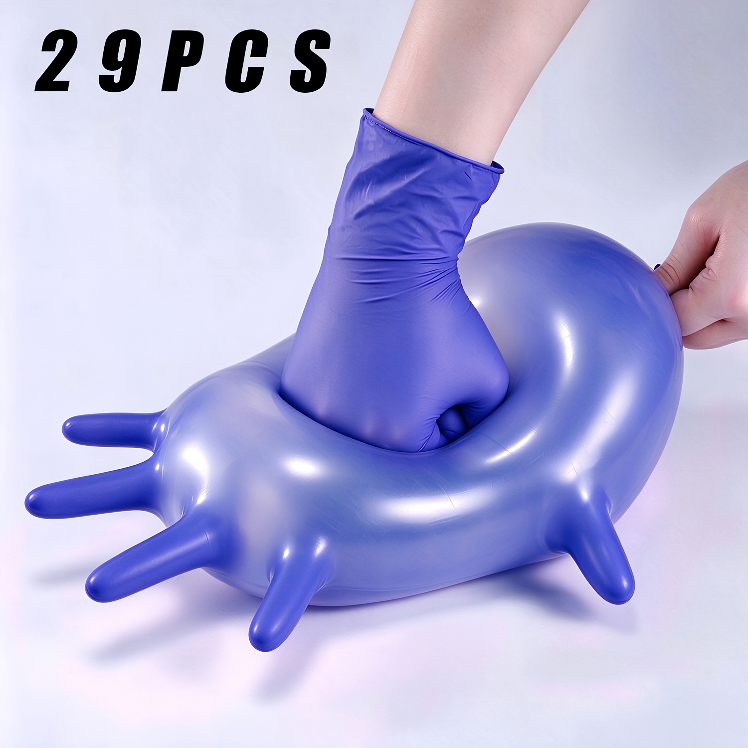 TEMU 9-inch Deep Gloves, Highly Elastic, Suitable For Household Cleaning, Holiday Gifts, Dishwashing Gloves, Home Cleaning Gloves, And Bathroom