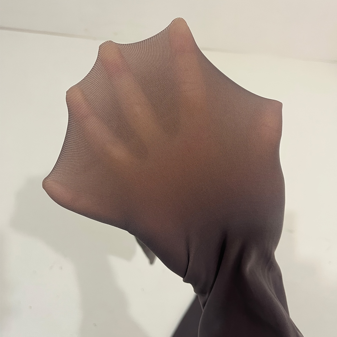 Women's High-Waist Sheer Tights - Realistic Faux Translucent Leggings, Nylon Blend, Hand Washable, Perfect for Spring and Autumn, Casual Wear|Natural Look Leggings|Stretchy Fit Leggings