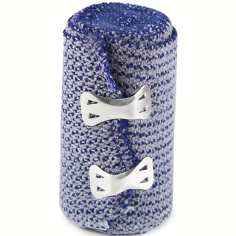 1pc Sports Cold Compression Wrap, Stretchable And Reusible Ice Pack Bandage For Wrists/knees/ankles Elbows – Cooling Relief & Pressure Support