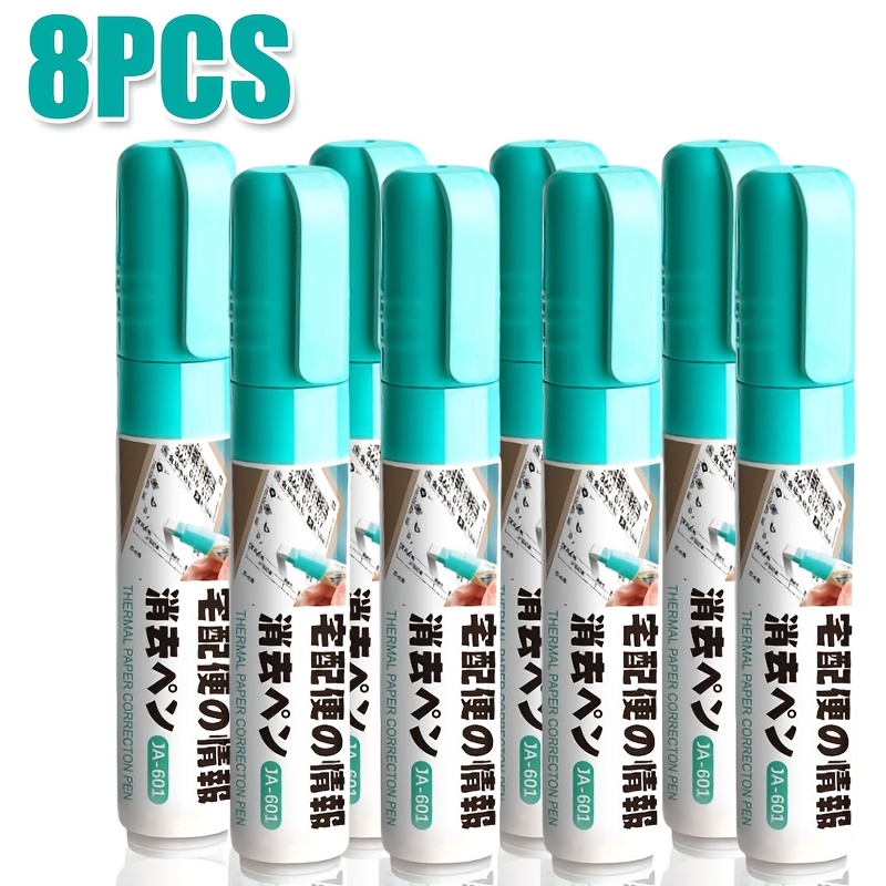 6/8pcs The Coding Pen Is Designed For Security And Privacy Protection. Suitable For Clearing Credit Card , As Well As For Bank Cards, Phone , Delivery Receipts, And Office