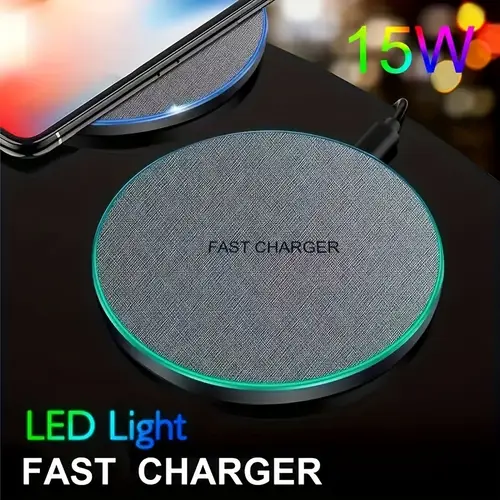 15w wireless charger for iphone 15 14 pro 11 xs xr x 8 plus fast charging pad for samsung galaxy s24 s23 s23 ultra s22 s22 s22 ultra s21 s21 s21 utral s20 s20 s10 s10 s9 s9 s8 s8 note z fold z flip