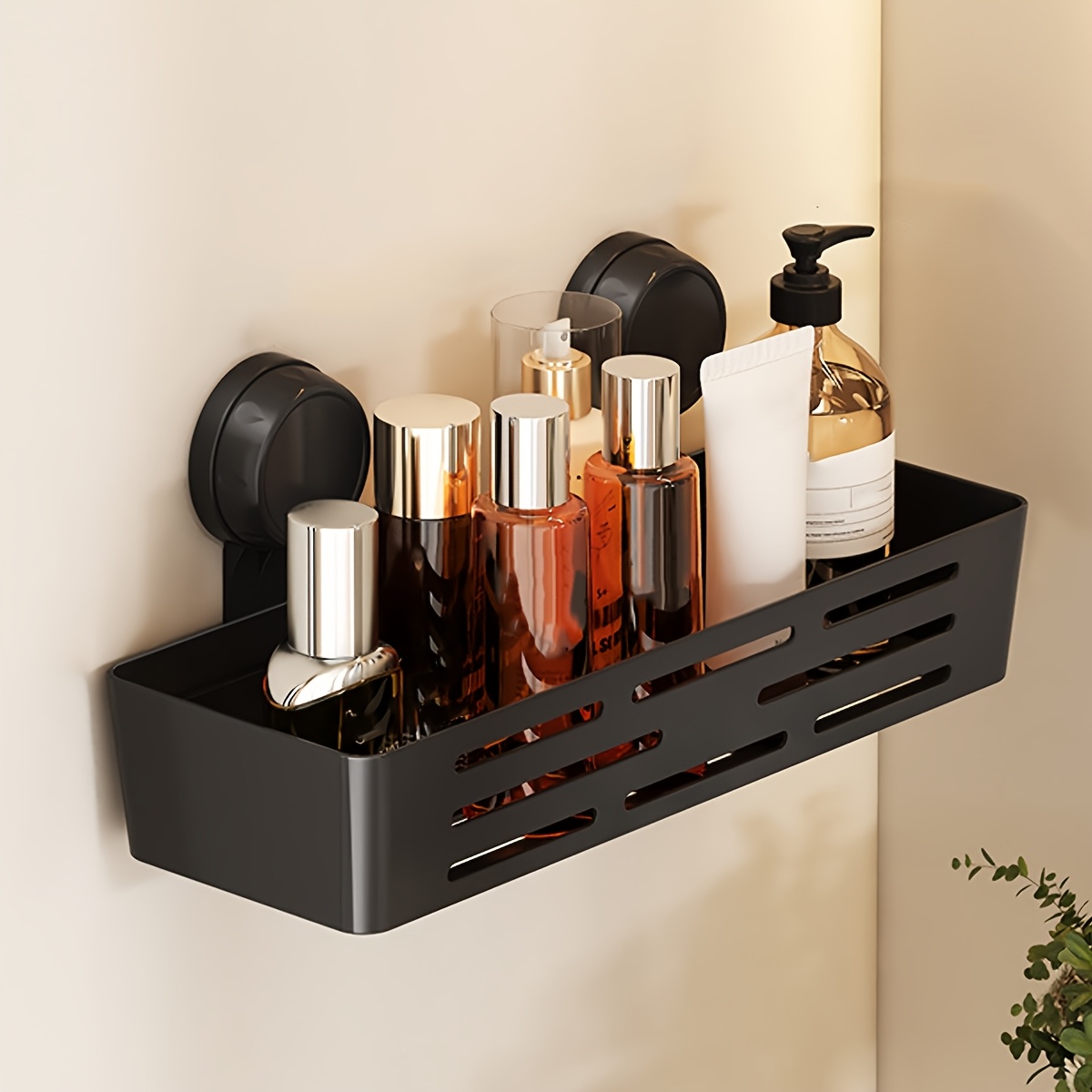 badezimmer duschregal saugnapf wandmontage ohne bohren