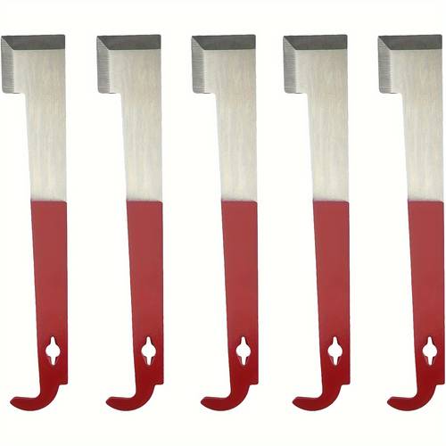 5pcs steel bee frame lifter and scraper for beekeepers beekeeping tools