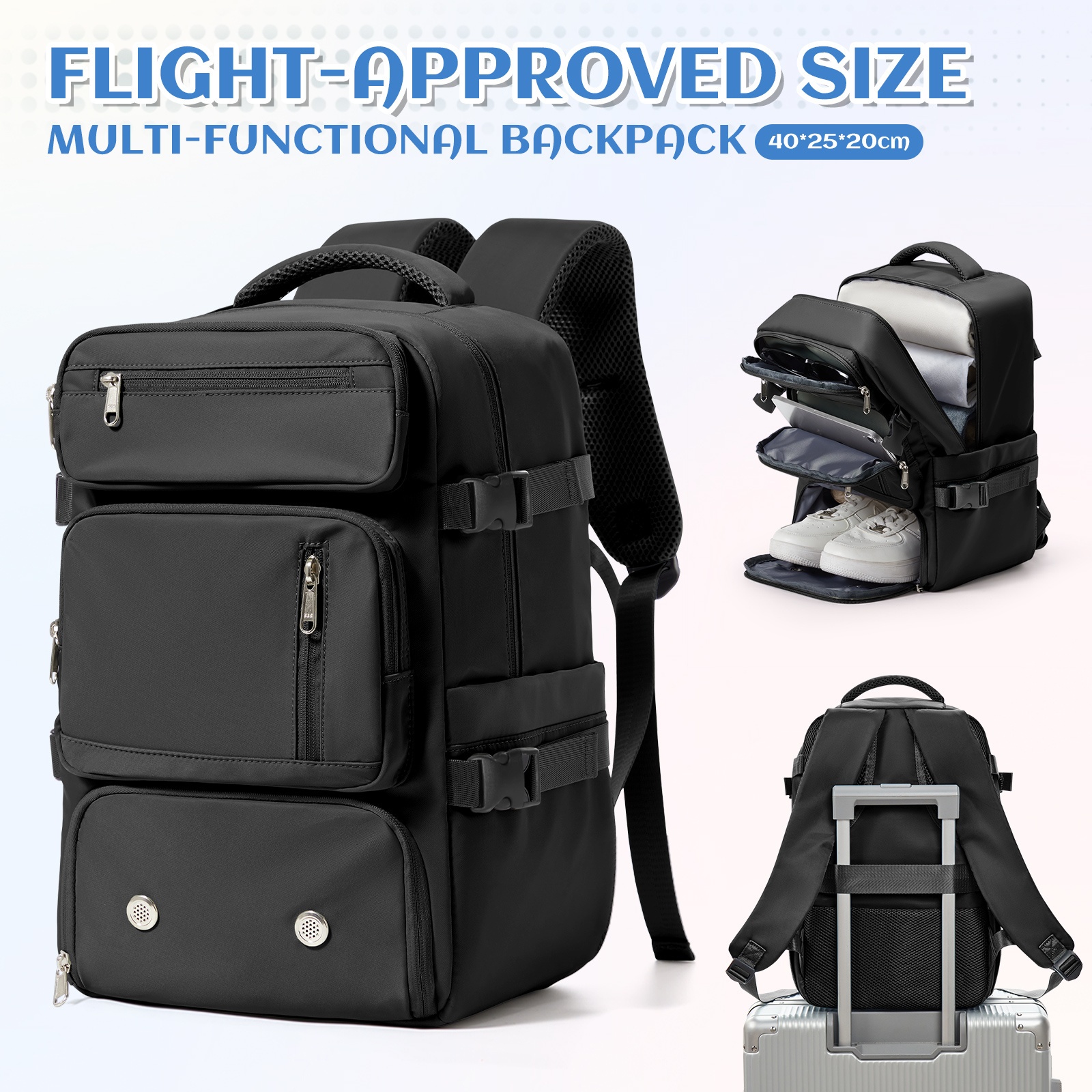 Organisateur Sac Ã Dos Multi Rangement 40*25*20 Sac à De Voyage Avec