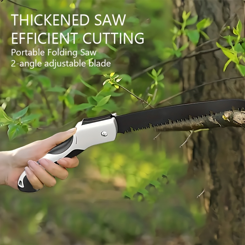 

Folding Saw, Labor-saving Hand Saw, Household Saw With Ergonomic Handle And Safety Lock, Fast Cutting , Suitable For Woodworking, Tree Pruning And Diy Projects