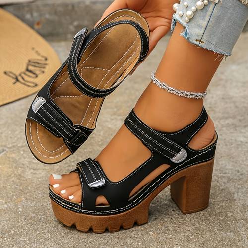 imagen del artículo sandalias de para mujer con correas ajustables, elegantes y transpirables para , reuniones sociales o . diseño, calzado para y ., zapatos de mujer