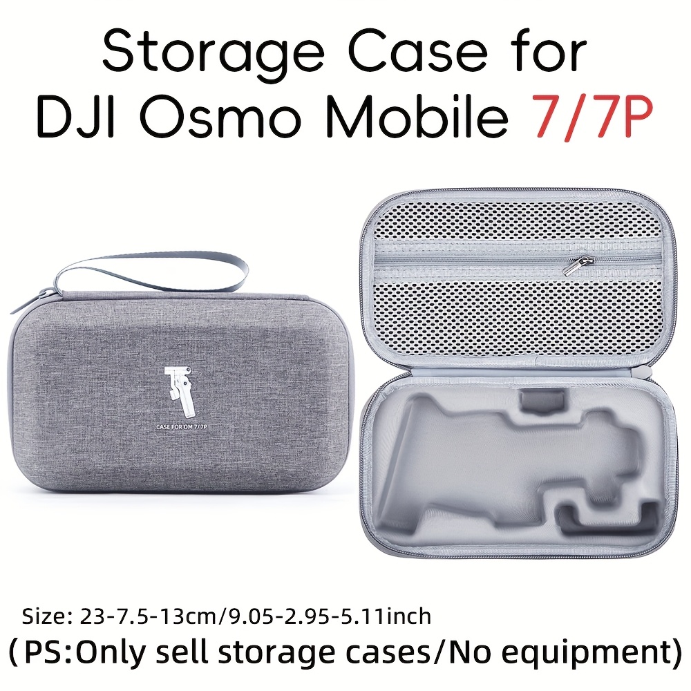 Travel Case For Mobile 7/7p, Against Drops, Suitable For Storing For 7/om 7p Handheld Gimbal Additions