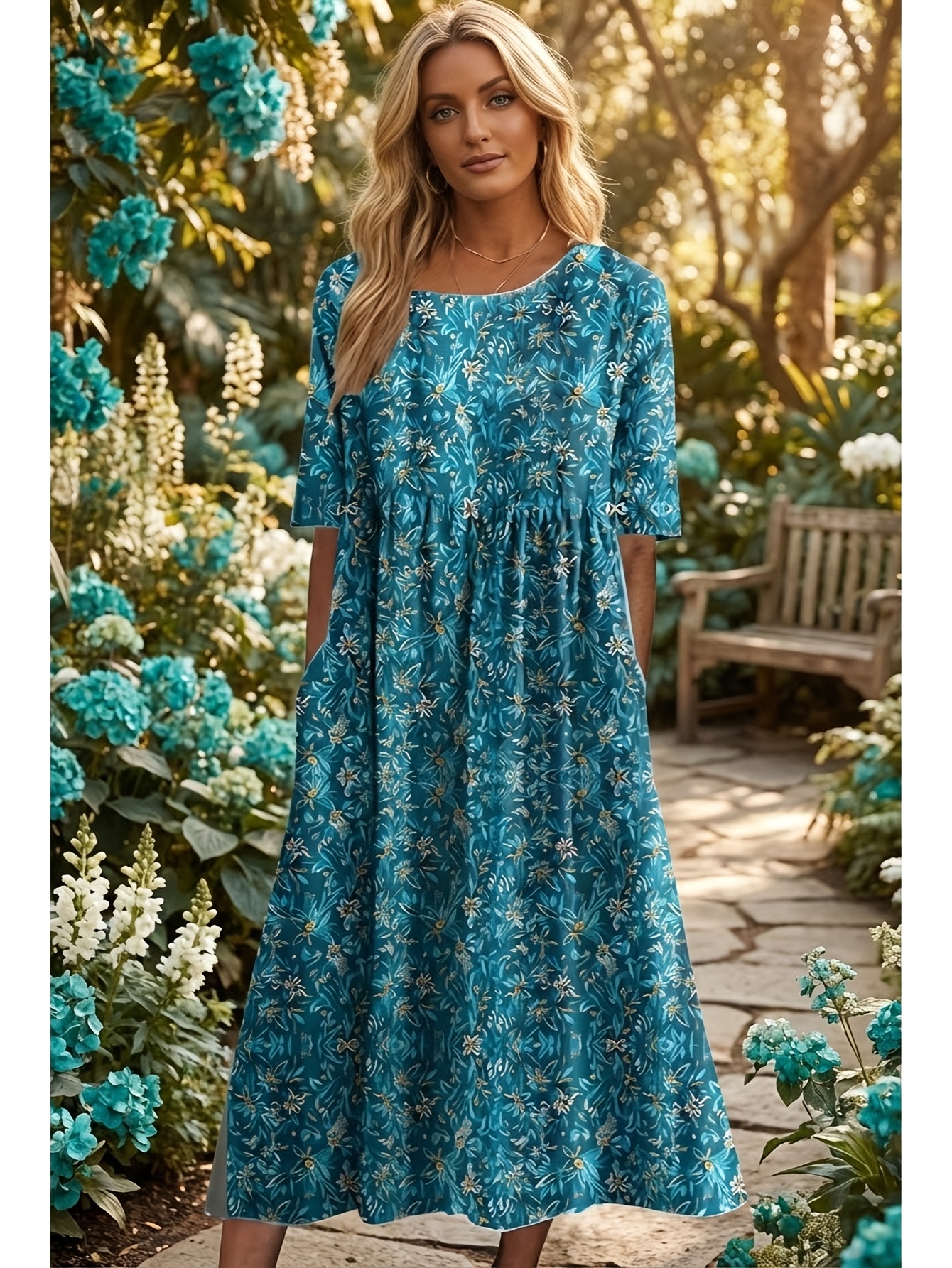 dresses for older ladies sold on Temu United States