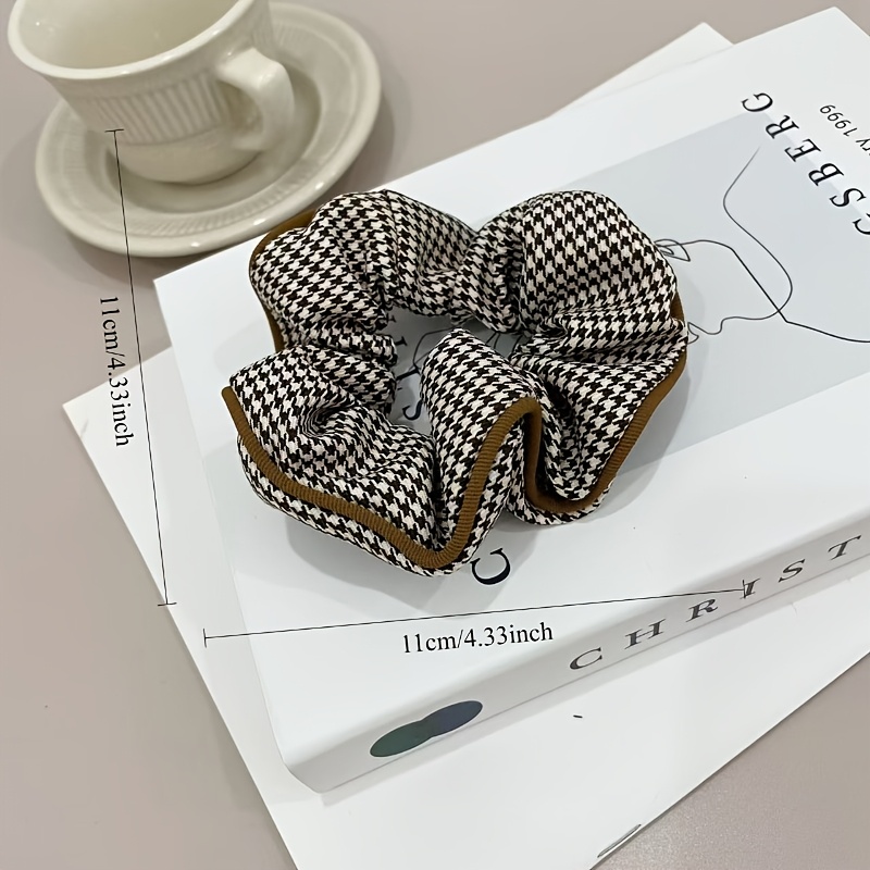 7pcs Checkered Hair Band Set