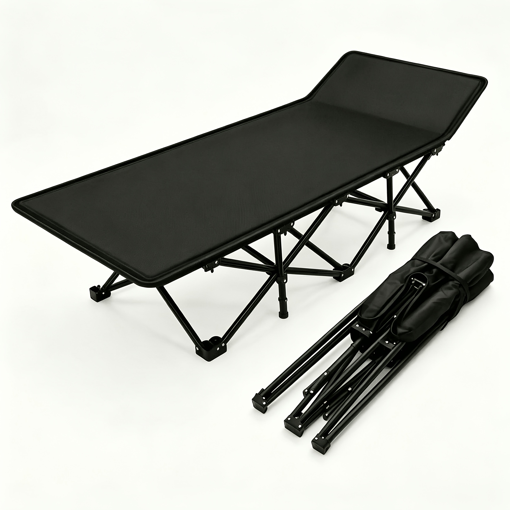 Portable Office Folding Bed - Heavy-duty , Multi-use For Home, Office & Outdoor, Perfect For & Relaxation - Compact, Modern & Durable