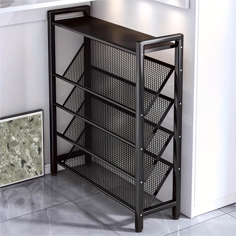 metal shoe rack sold on Temu United States