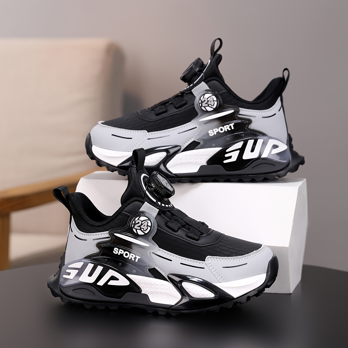 Boys' Sneakers 2025 Autumn/winter New Arrival, Children's Shoes For Middle And Older Boys, Elementary School Students' Shoes, Boys' Running Shoes, Lightweight