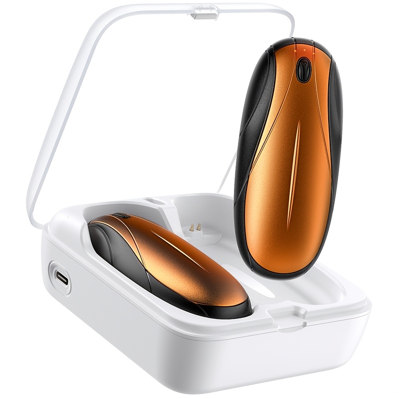 2pack Rechargeable Electric Hand Warmers Charging Case