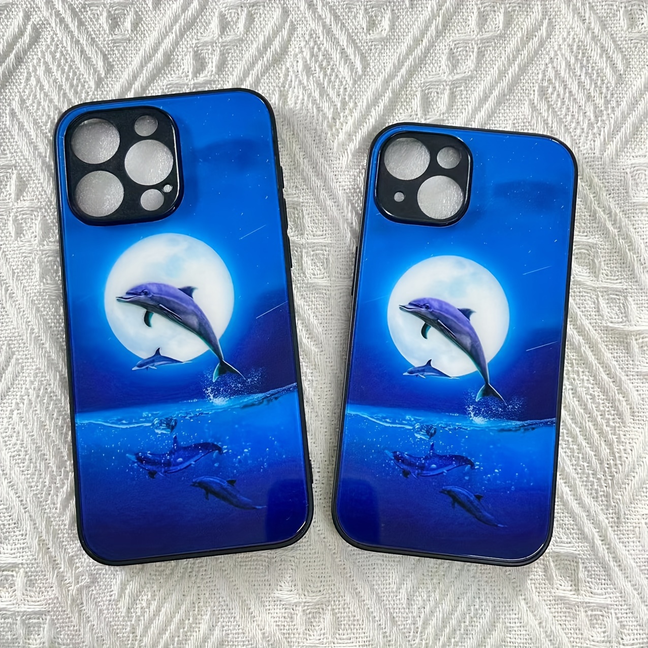 

Fashion Dazzling Dolphin Phone Case For 15 Pro Max 15 Plus 14 Pro Max 14 Plus 13 Pro Max 12 Pro Max 11 Pro Max