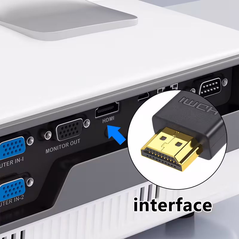 подготвен, брз hdtv кабел со ethernet - позлатен, легура алуминиум, 20pinatx конектор за ps, јутер, лаптоп, монитор, проектор, tv, blu-ray, playstation Детали за производот 1