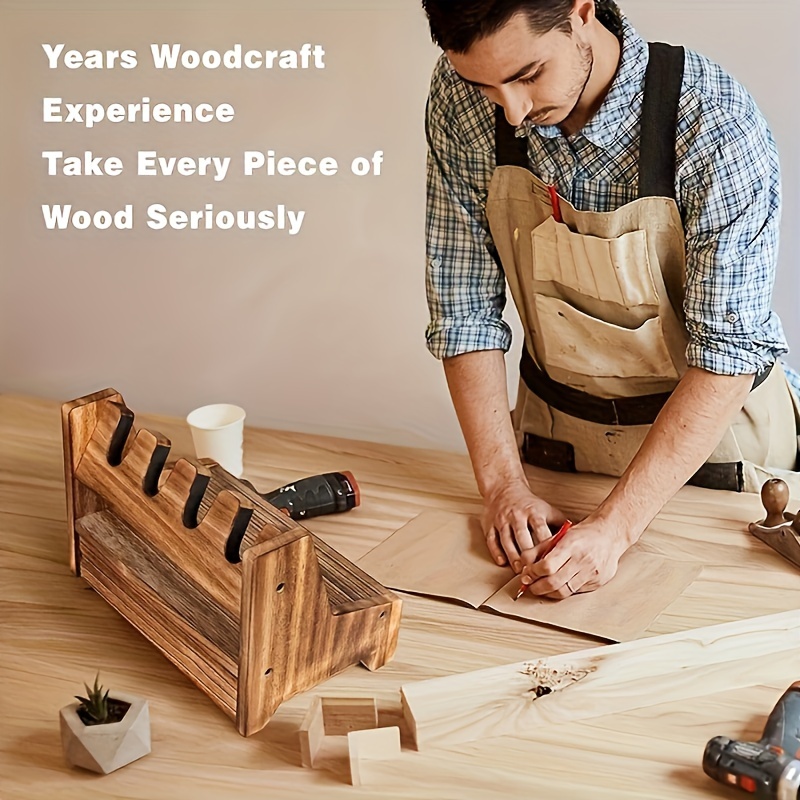 Heavy-Duty Solid Wood Gun Rack