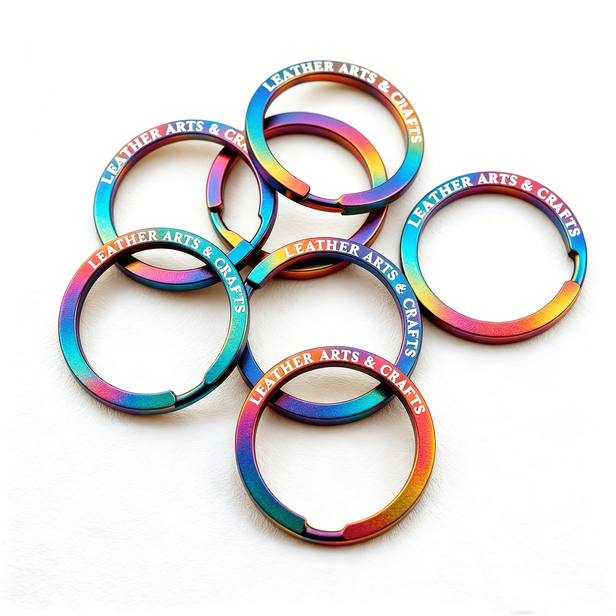 5pcs Custom DIY Keychains, Personalized with Names