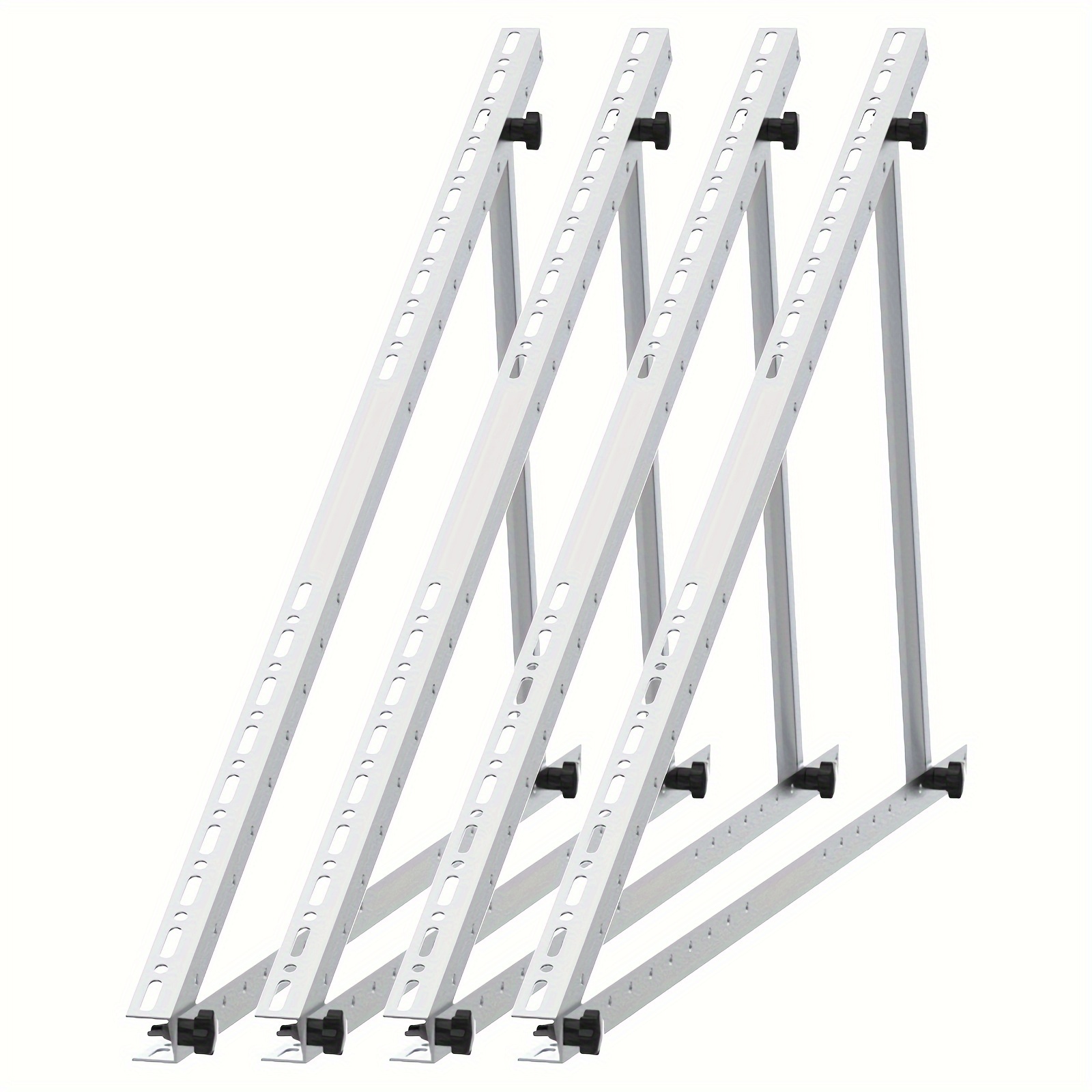 Solar Panel Mounting Bracket, Perforated Photovoltaic Tripod Solar Panel 118cm Mounting Bracket, 2pcs Suitable Christmas Gift For Presenting