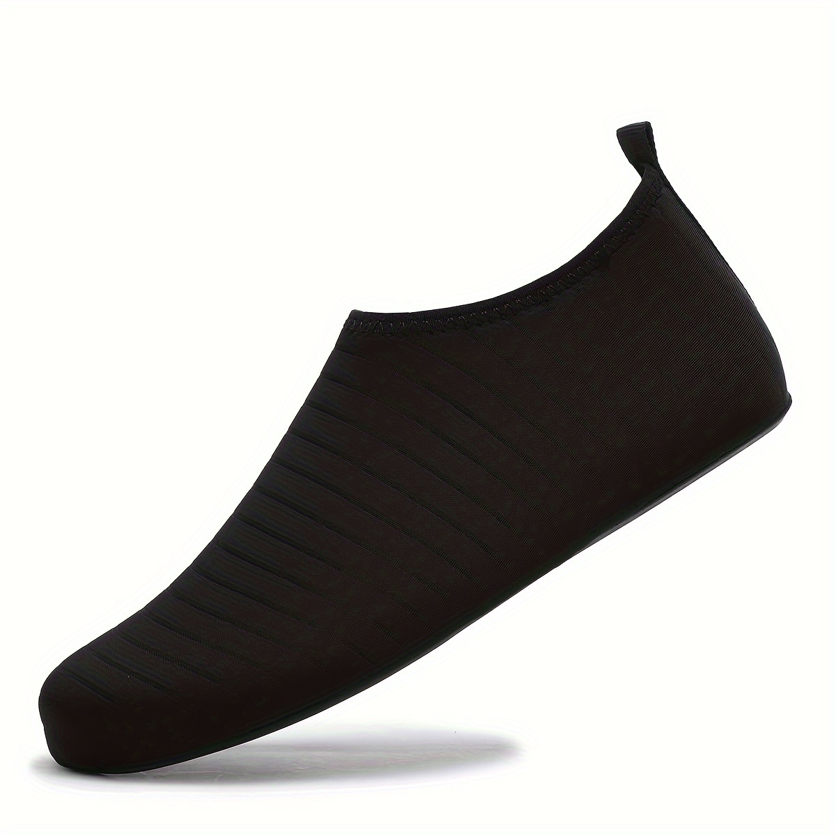 TEMU Men's Solid Lightweight Water Socks Low Top Non Slip Breathable Outdoor Beach Walking Surfing Swimming Snorkeling All Seasons