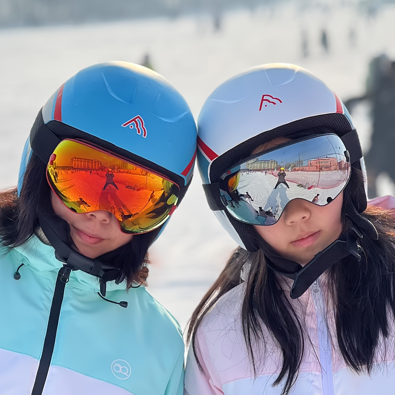 

Lunettes de ski unisexe pour adultes, lentille , protection anti-buée UV, cadre en TPU, pour le snowboard et , adapté pour les montures de myopie, cadeau de la Saint-Valentin, Noël et An