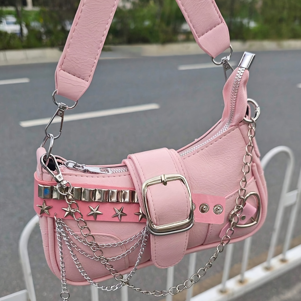 y2k womens shoulder bag single shoulder bag chic - Temu