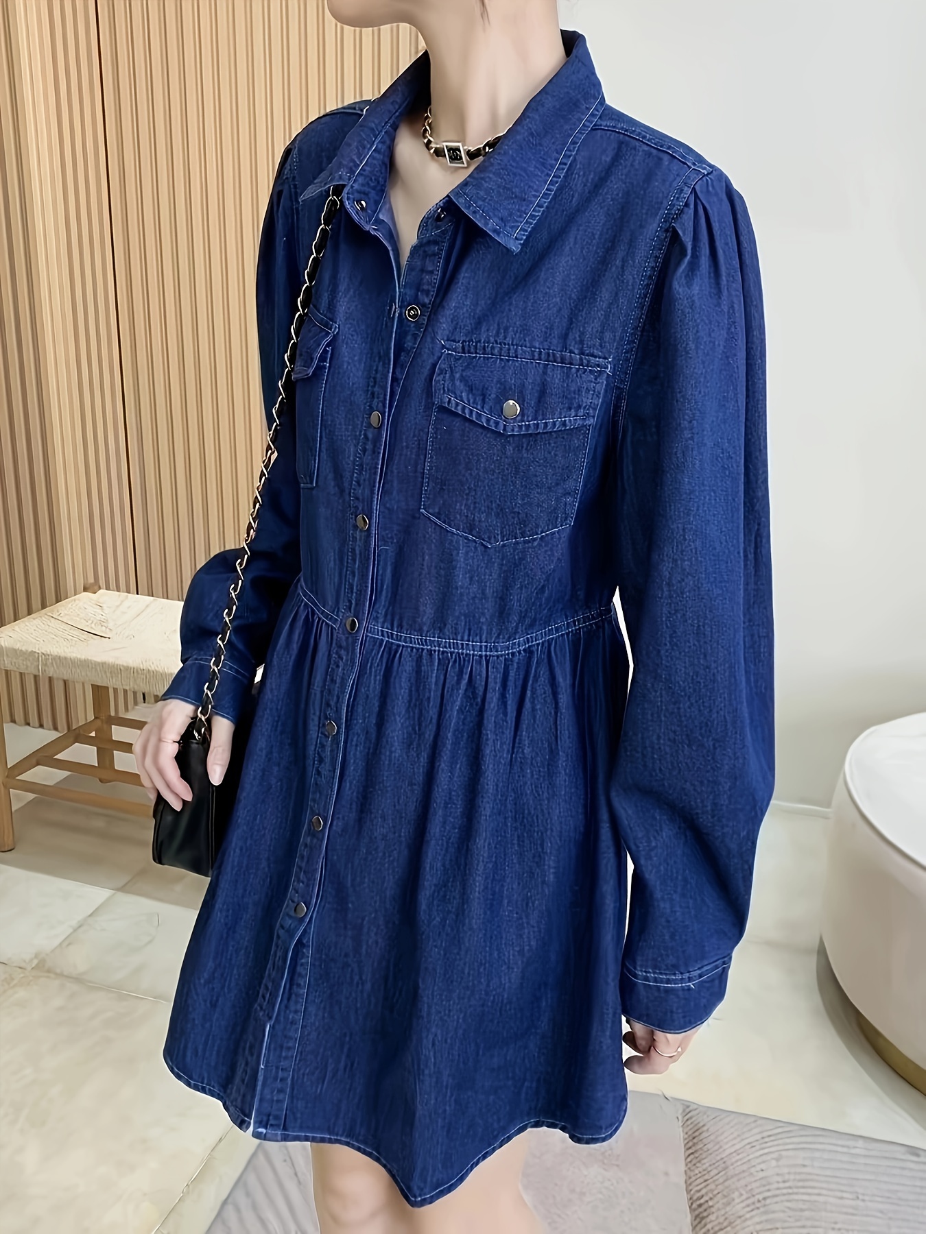 casual women's dresses near me Blue Floral Midi Cotton Dress: Carmen Blue Floral / XSmall Casual Dresses Cute Baby Girl Puffy Ball_Gown_Dress Size:Size 8 / S