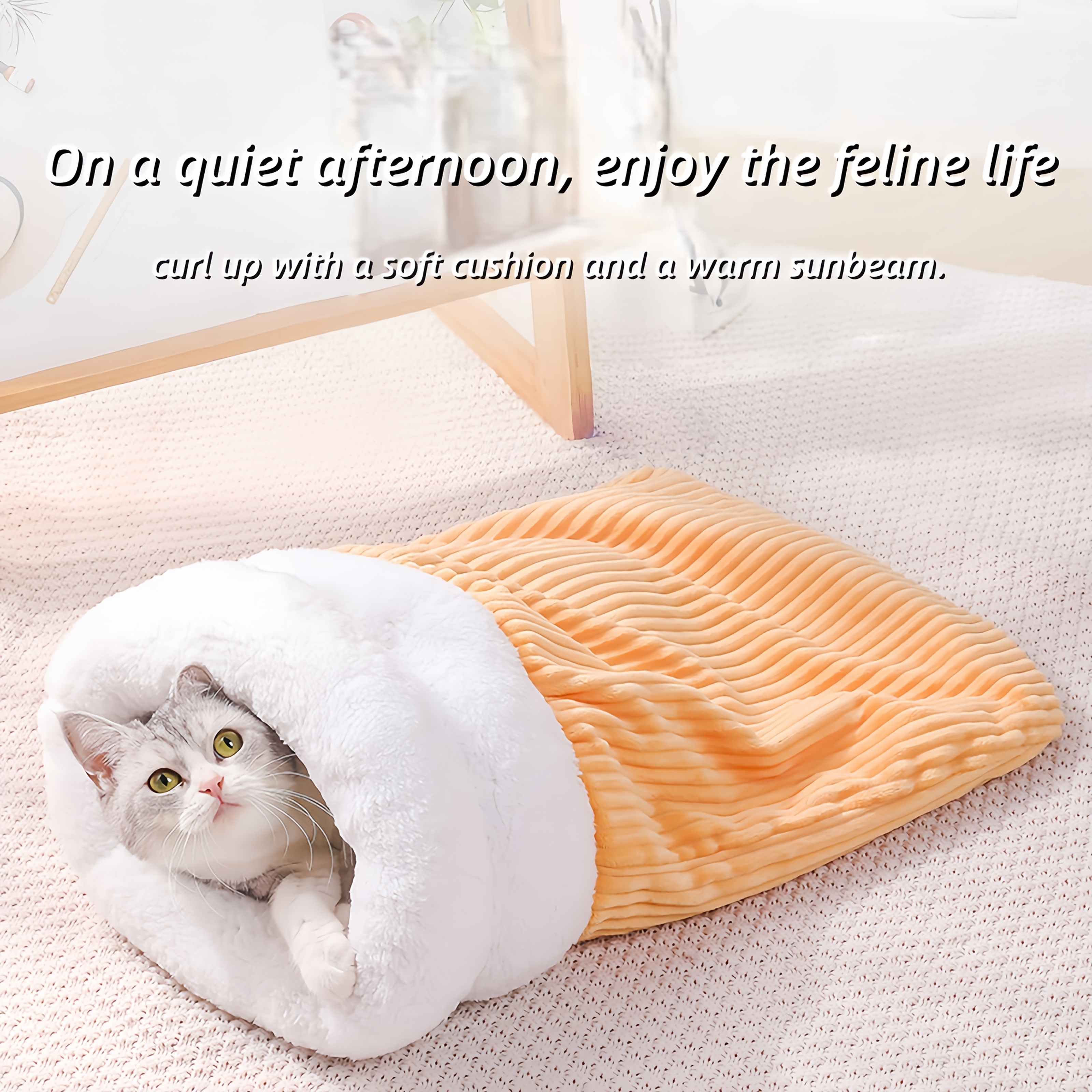 winter katzenbett warmer schlafsack katzen gemtliche - Temu Germany