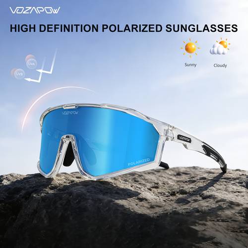 polarized high definition cycling glasses mtb road bike glasses lightweight sunglasses men women uv400 sun protection over tac lenses for fishing driving hiking eyewear bicycle cycling goggles