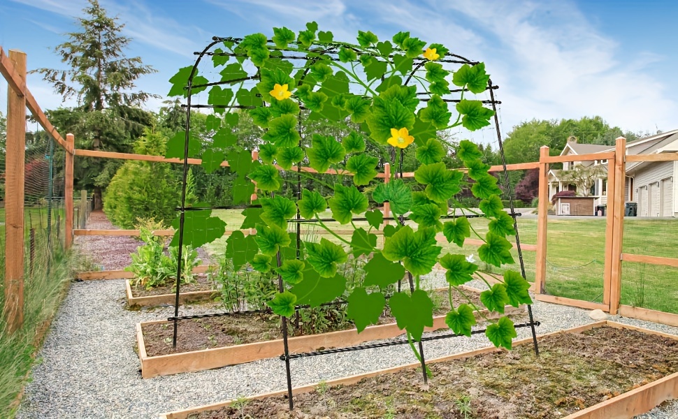 Stylish Garden Trellis for Climbing Plants