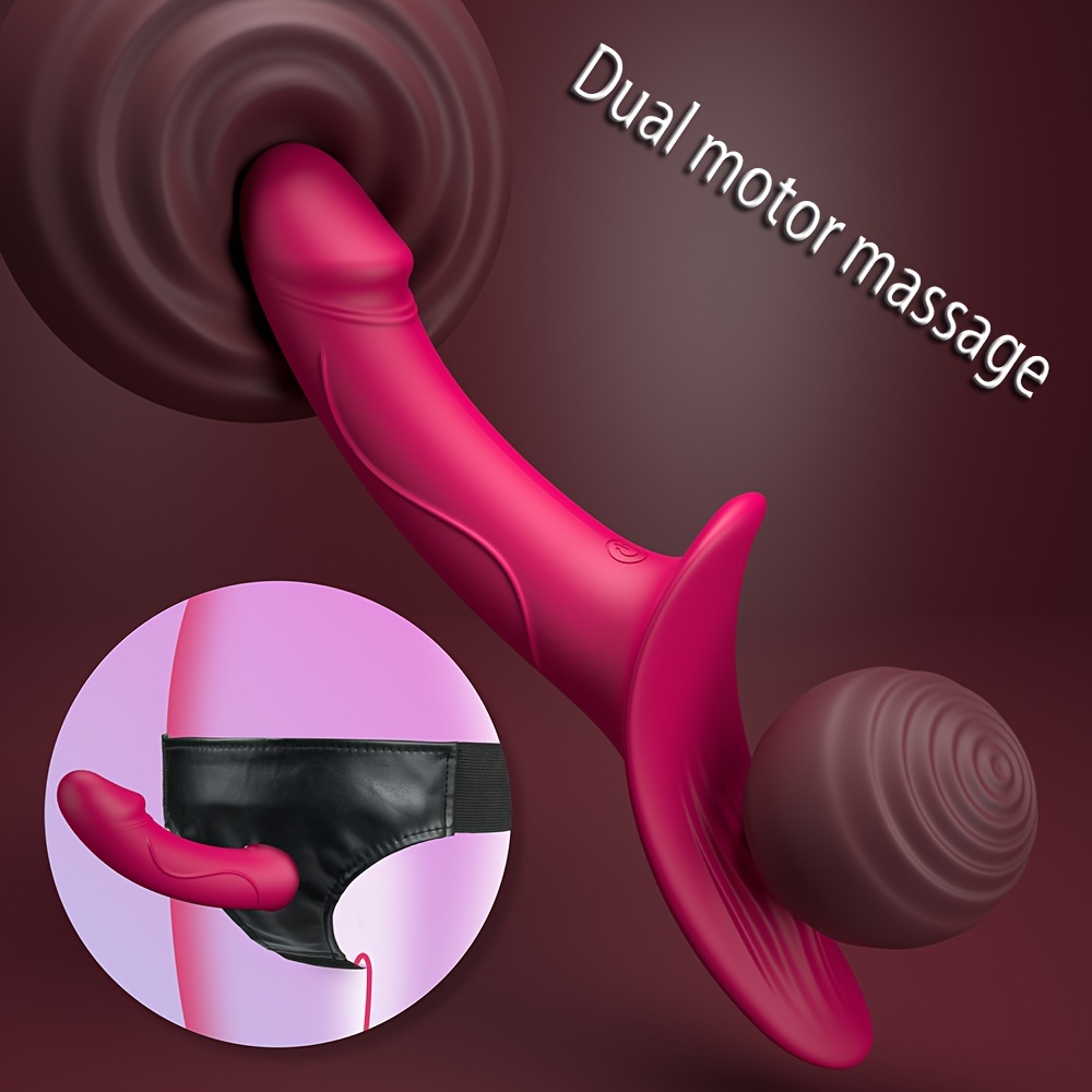 dual motor rechargeable     hand washable pvc spandex fabric lithium battery powered realistic wearable design Product details 1