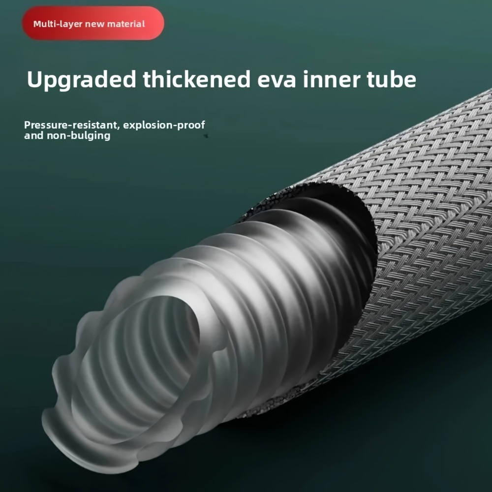 Universal Bathroom Woven Showerhead, Flexible Hose for Home Use