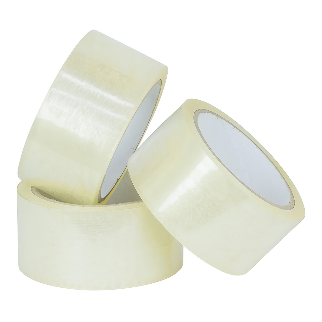 

2 Inches By 55 Yards Of 2.0 Mil Heavy-duty Clear Sealing Tape - Strong Adhesive Suitable For Shipping, Mailing, Moving, And Packing Boxes.