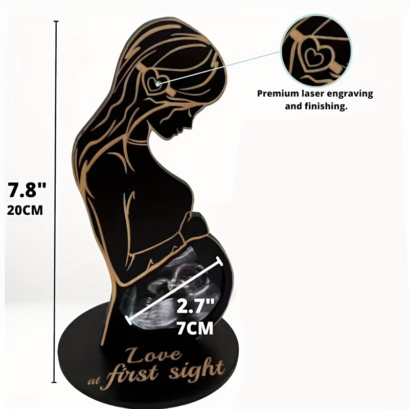 Durable Ultrasound Picture Frame for Baby Announcement