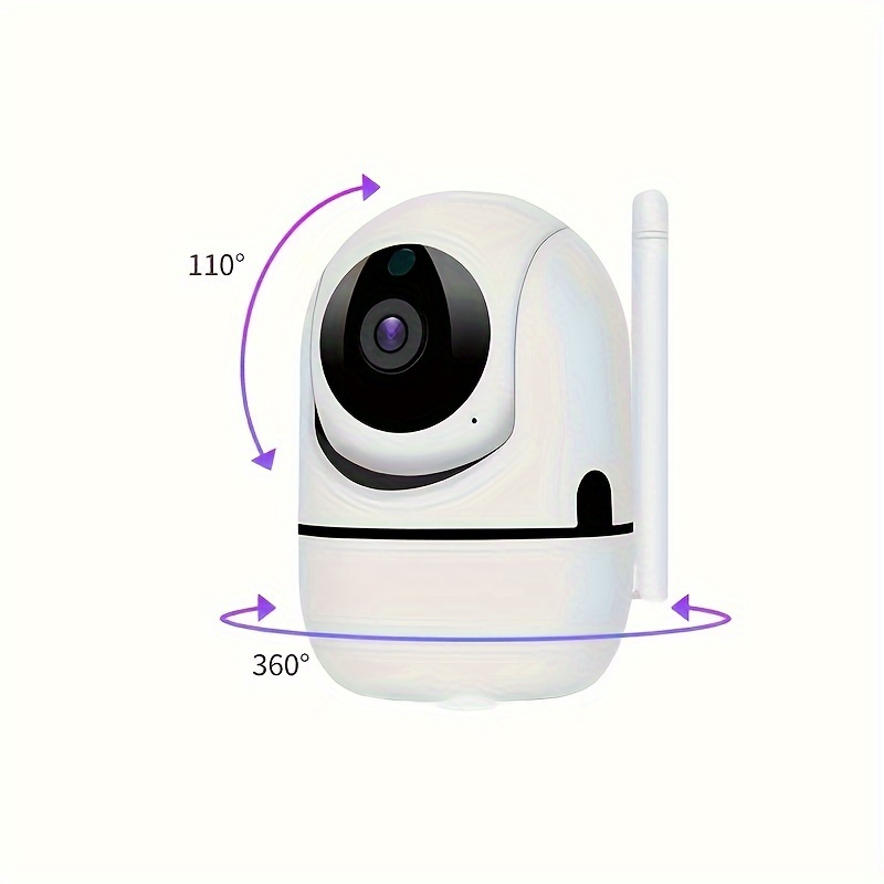 1pc security camera 2 4gwifi 1080p indoor camera for   guard surveillance camera with motion detection two way talk night vision monitor camera for family safety details 1