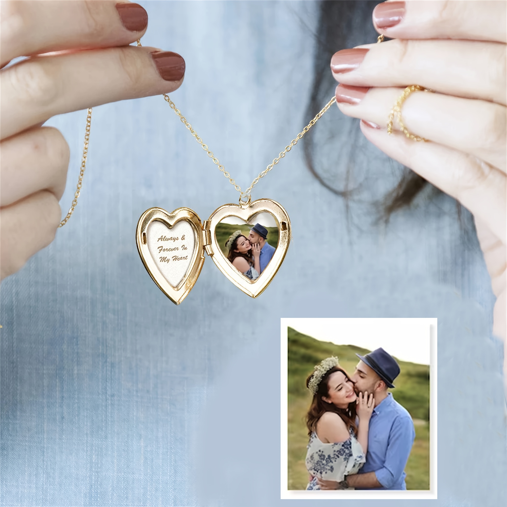 

Heart Pendant Necklace, Personalized Pendant Necklace, Heart Pendant Necklace Gift