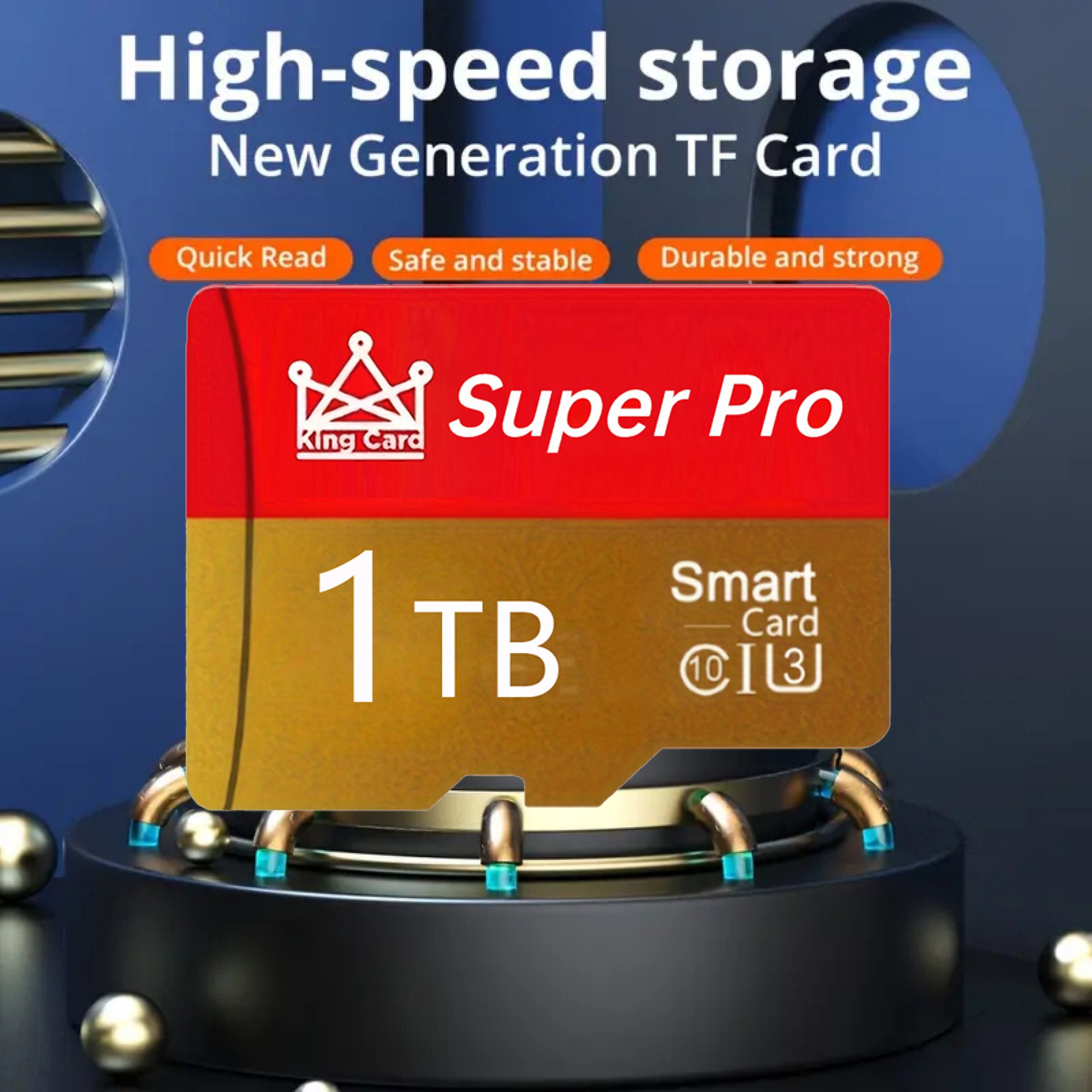 

1tb Super Pro Sd , Uhs-i , C10, U3, A1, Hd , For Smartphone