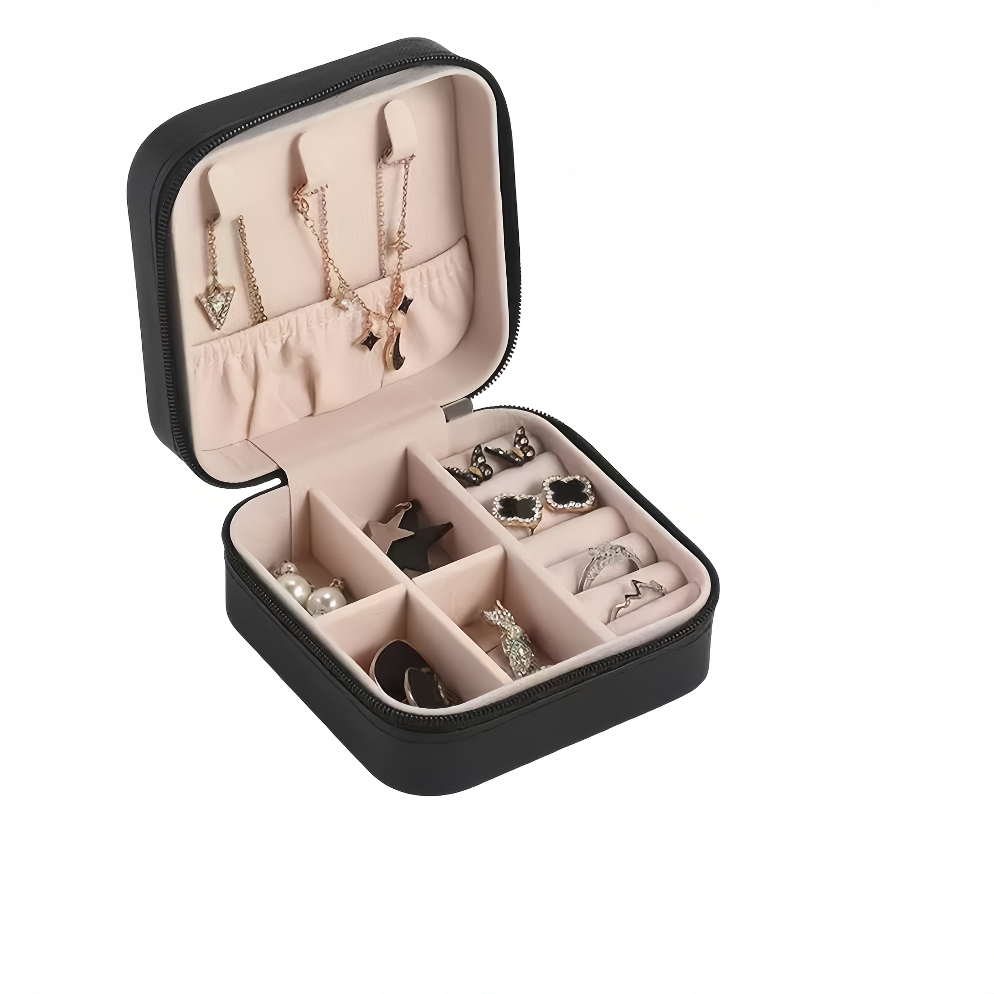6 12pcs black and white combination small jewelry box travel portable jewelry case for ring pendant earring necklace bracelet organizer storage holder boxes gifts box for and women jewelry making display packaging supplies jewelry boxes Product details 2