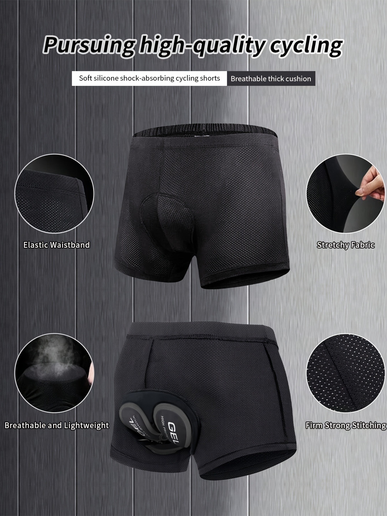 Women'S High-Stretch Cycling Shorts - Speedy-Dry, Breathable Mesh Fabric, Comfortable All-Season Underwear with Padded Saddle, Ideal for Indoor & Outdoor Cycling Activities, Cycling Shorts|Breathable Cycling Shorts|Stretchable Fabric
