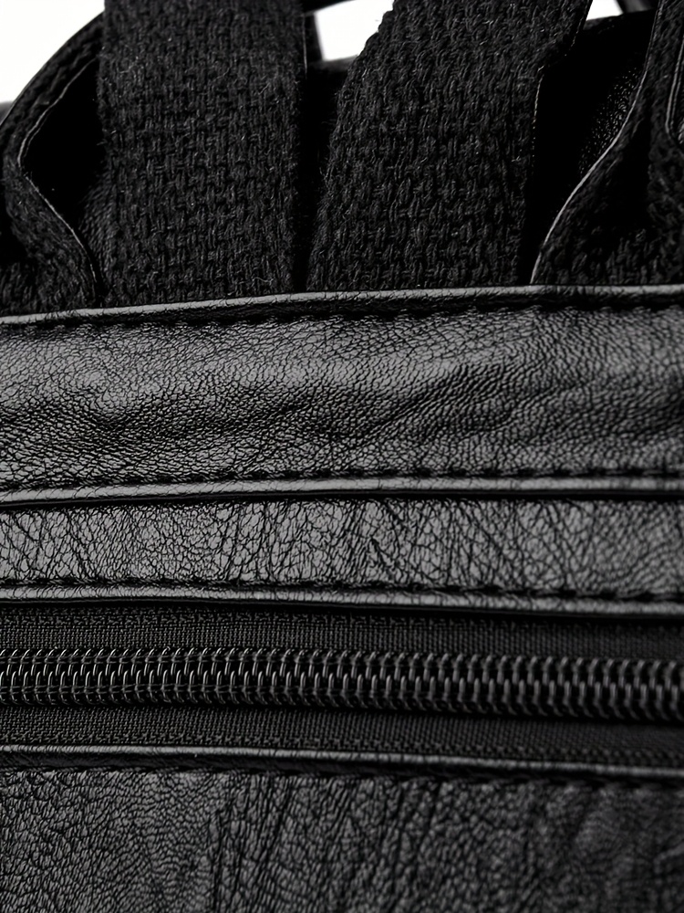 2025 new large capacity womens backpack fashionable and versatile featuring a simple and vintage design suitable for shoulder and crossbody use Product details 9