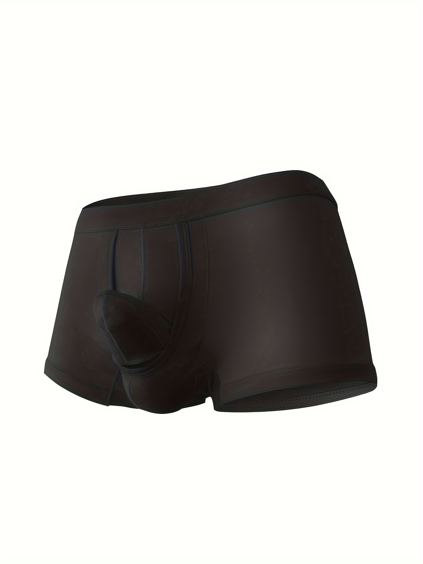 Qoo10 - Men Underwear Trunk with elephant trunk JJ pocket M024