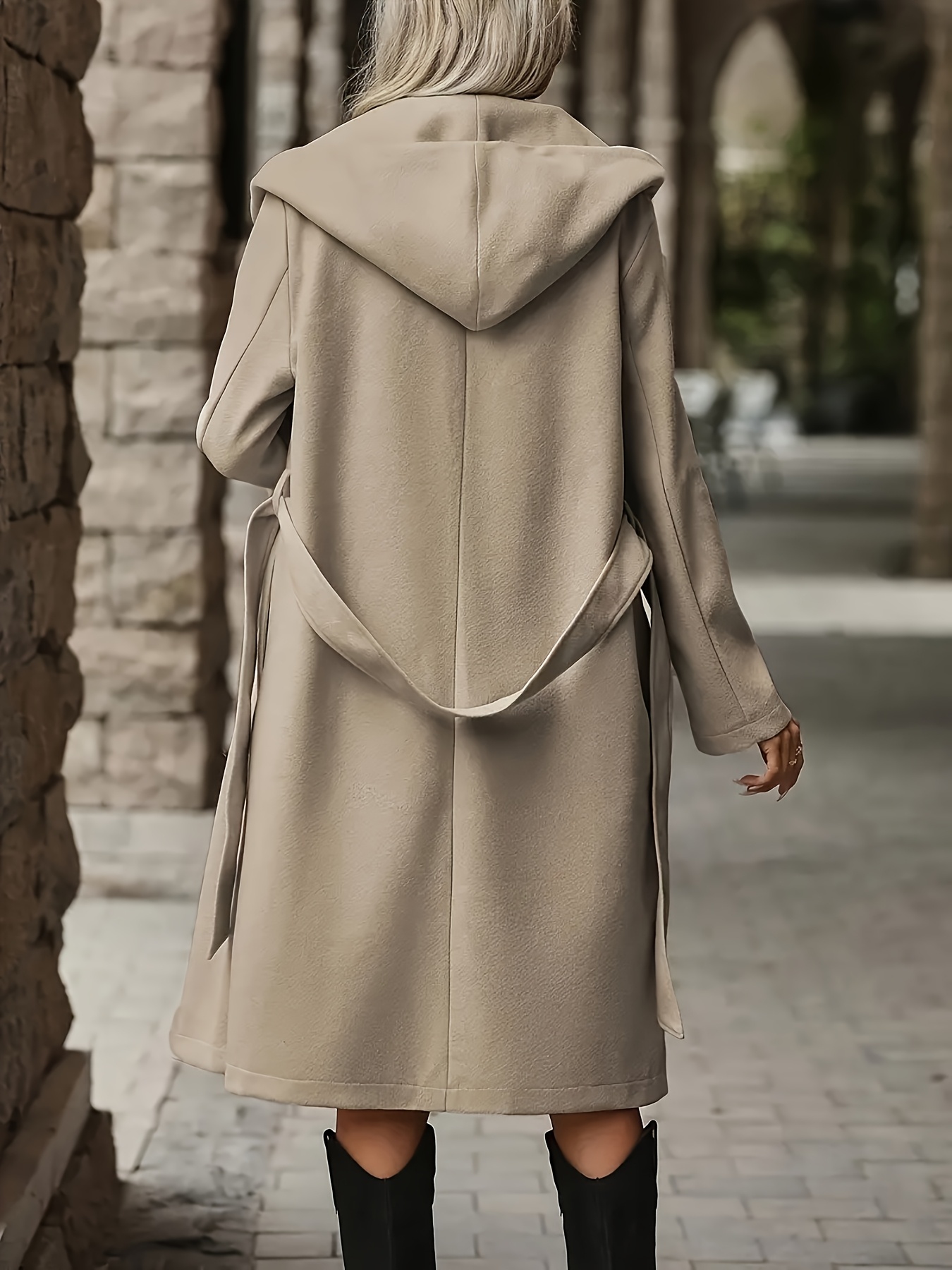 zj0905026 womens elegant french style tweed coat thickened - Temu Oman