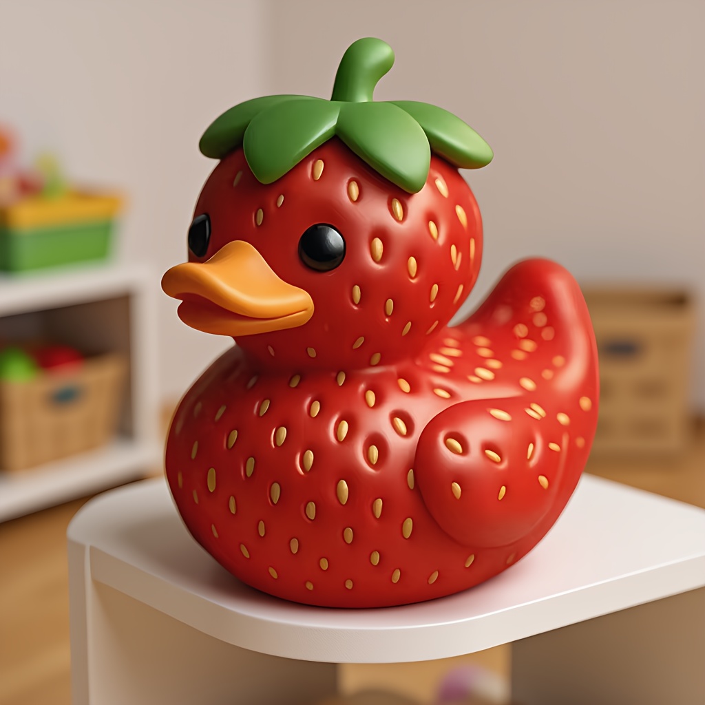 TEMU Duck Decorative Statue, Resin Collectible Figurine, Fantasy Theme, Indoor And Outdoor Home Decoration, Ideal For Thanksgiving And Valentine's Day, Non-electric, Room Types