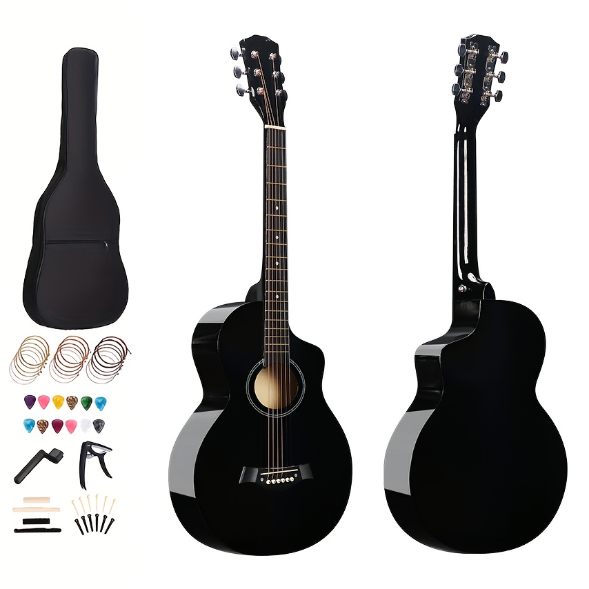 Complete Acoustic Guitar for Beginners, 38 Inches, Wooden Guitar... product image 15