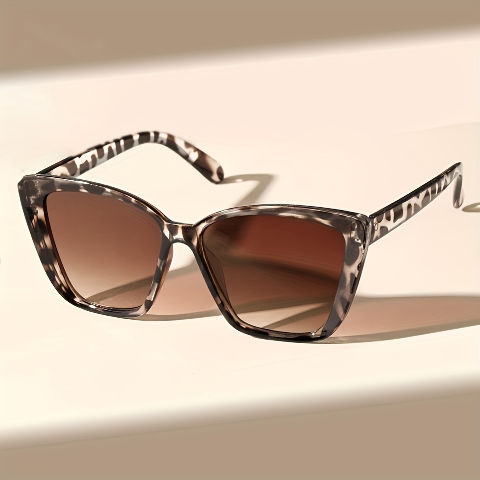 

2 Pcs Cat Eye Glasses For Women, Retro-style, Beachy, Polarized, Pc Frame, Fashionable