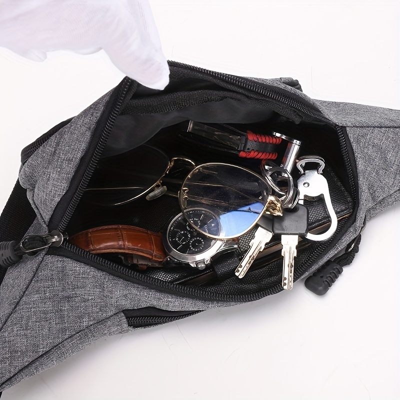 Lightweight Portable Sports Fanny Pack: Waterproof Waist Bag